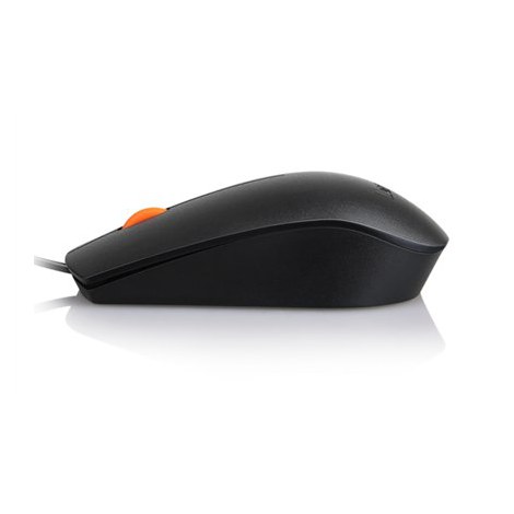 Lenovo | Wired USB Mouse | 300 | Optical Mouse | USB | Black | 1 year(s) - 3